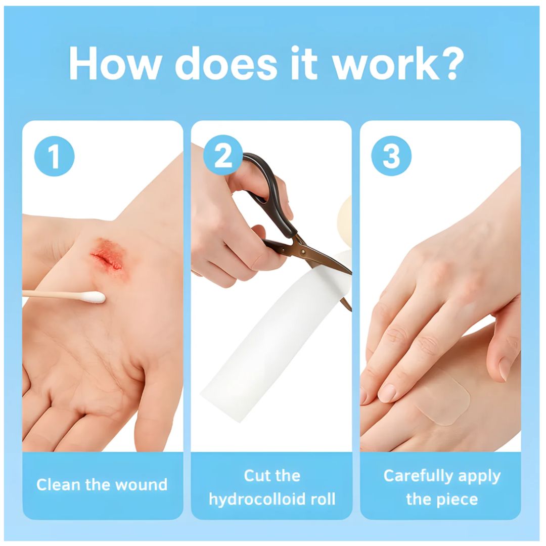 HydraPatch™ Hydrocolloid Roll